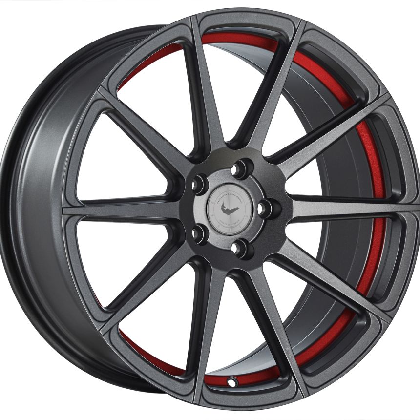 PROJECT 2.0 Mattgunmetal/ undercut Color Trim rot 10.5x20