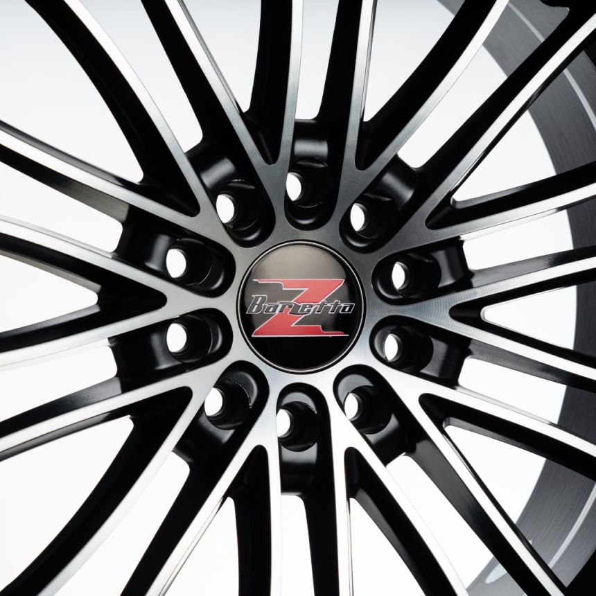 Magnifico Black Polished 7.5x17