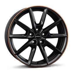 LX18 black matt rim copper 8.0x18