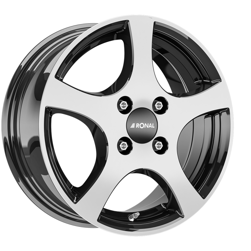 CA2 JET BLACK-FRONT CUT 6.0x14