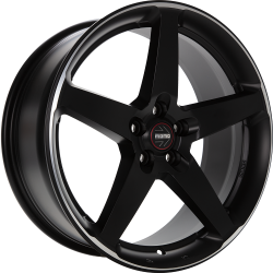 FIVE Black matt polish 8.5x19