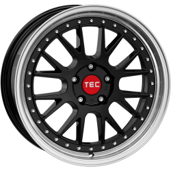 GTE Black polished lip CB: 65.1 8x18