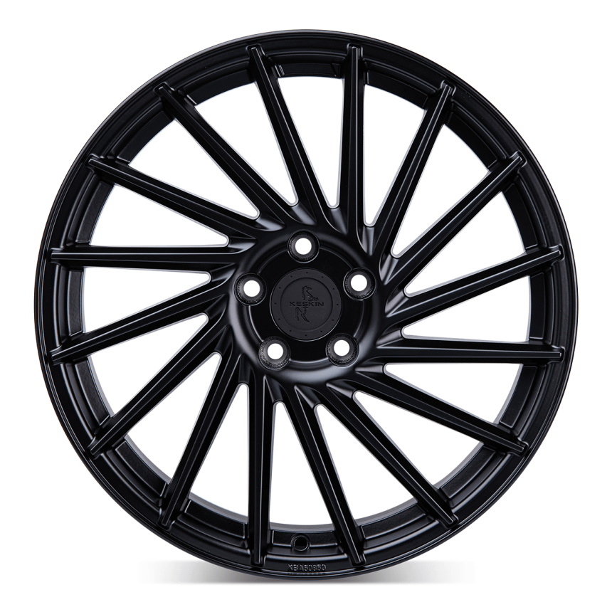 KT17 Matt Black Painted 8.5x19