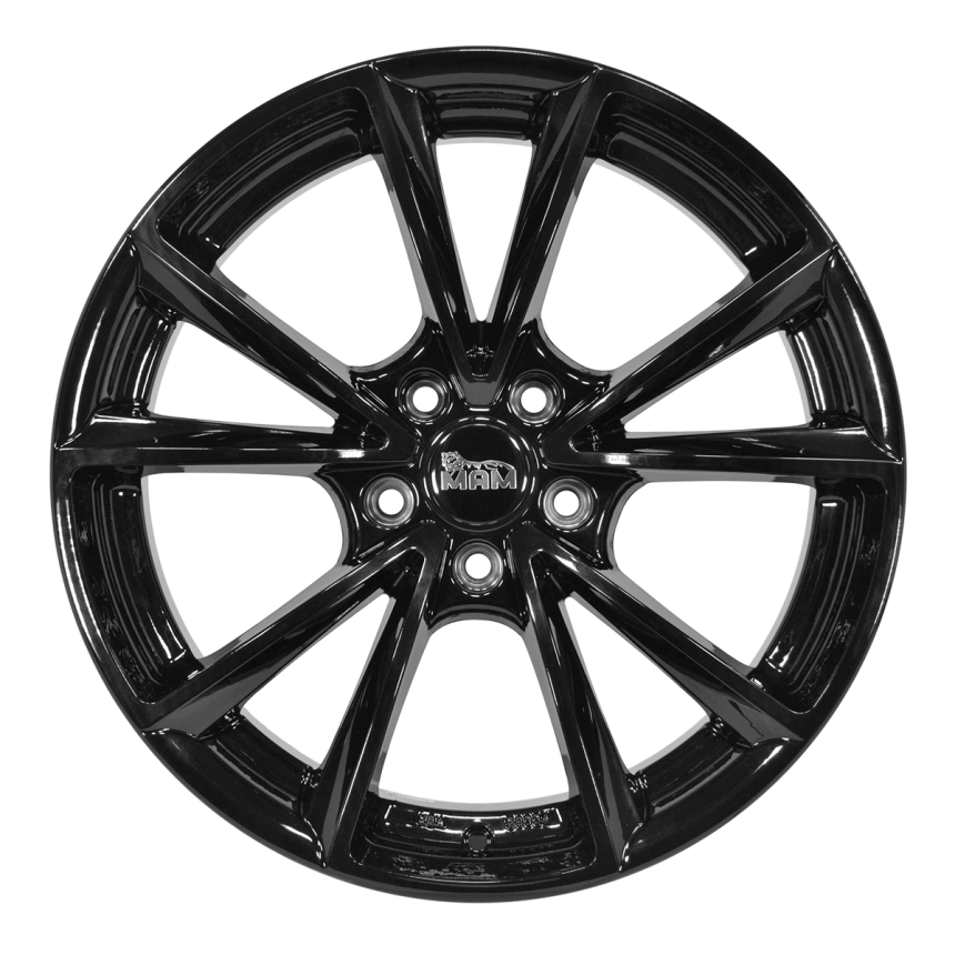 A5 Black Painted 8x18