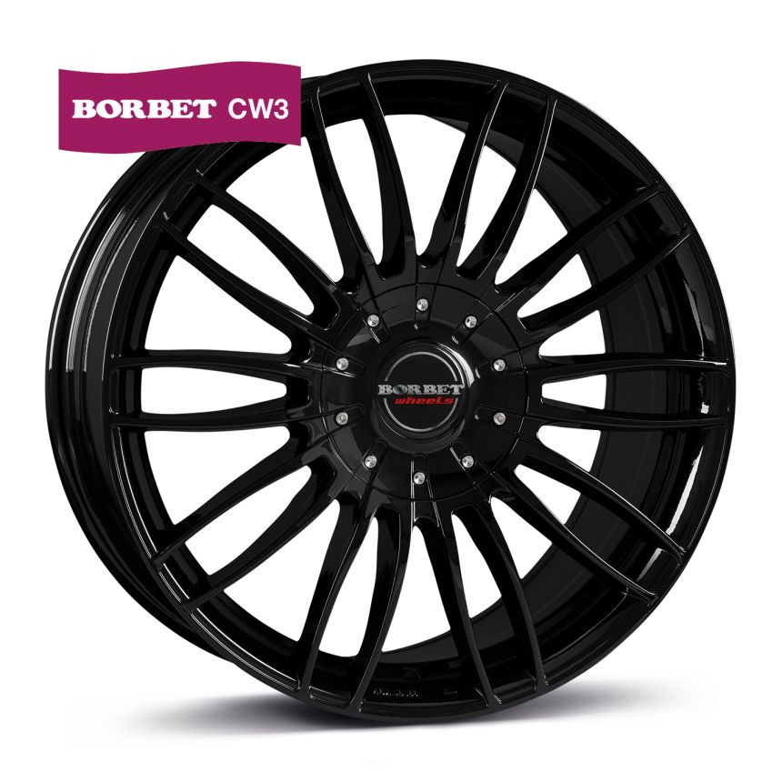 CW3 black glossy 7.5x18