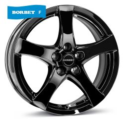 F black glossy 6.5x16