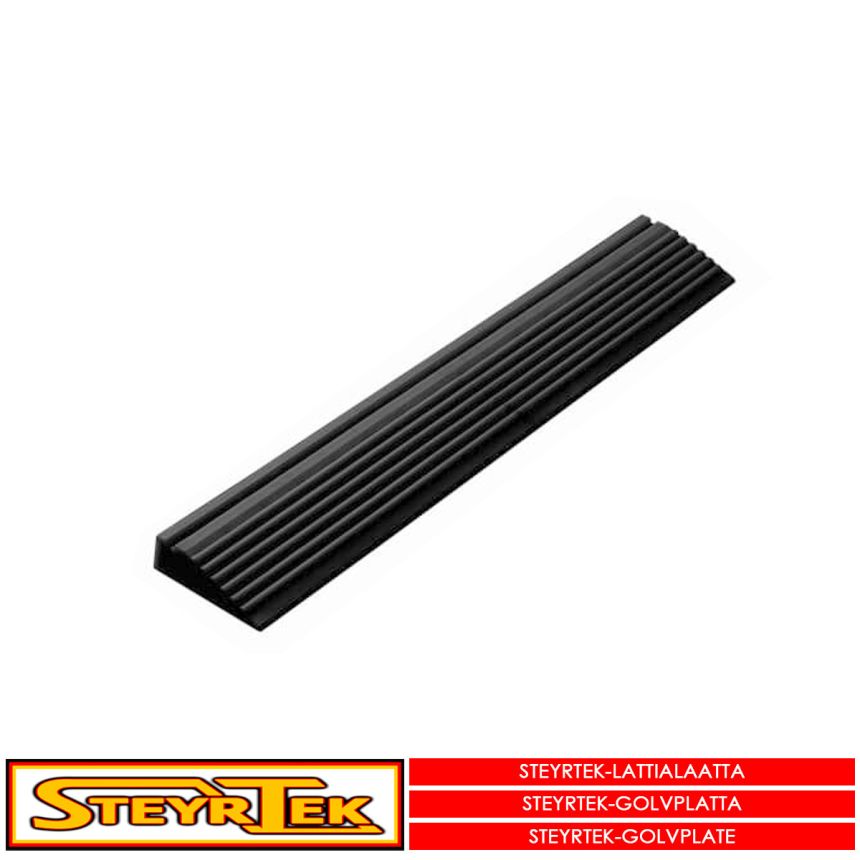 Lattialaatan reunapala, midnight black naaras 6 kpl