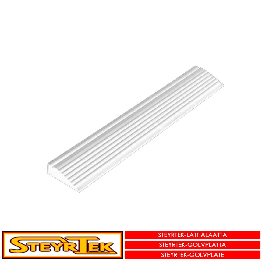 Lattialaatan reunapala, snow white naaras 6 kpl