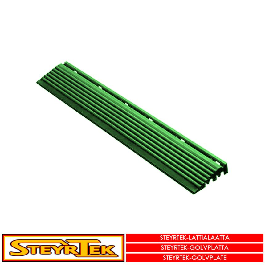 Lattialaatan reunapala, leaf green uros 6 kpl